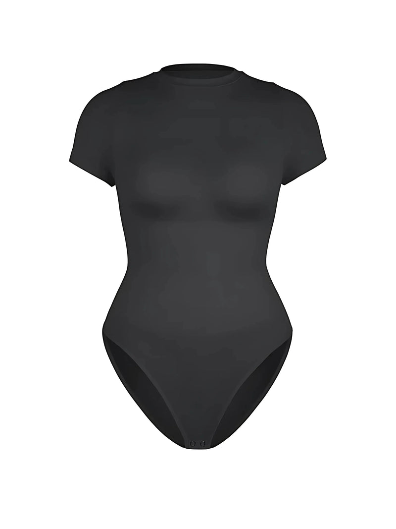 Short Sleeve Hip Brief Bodysuit