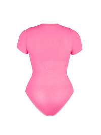 Short Sleeve Hip Brief Bodysuit