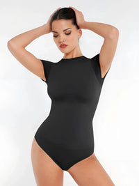 Short Sleeve Hip Brief Bodysuit