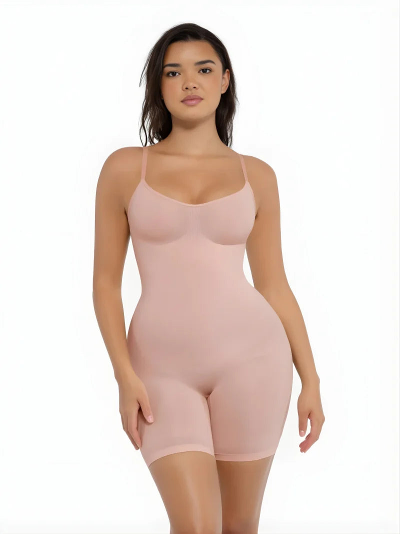 SENSIL® Ultra Soft & Stretchy Material - Mid Thigh Bodysuit