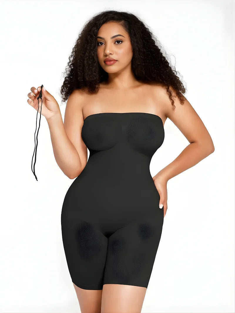 SENSIL® Ultra Soft & Stretchy Material - Strapless Butt Lifting Bodysuit