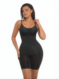 SENSIL® Ultra Soft & Stretchy Material - Mid Thigh Bodysuit