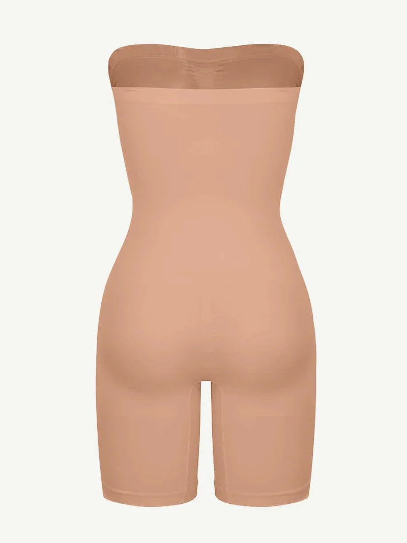 SENSIL® Ultra Soft & Stretchy Material - Strapless Butt Lifting Bodysuit