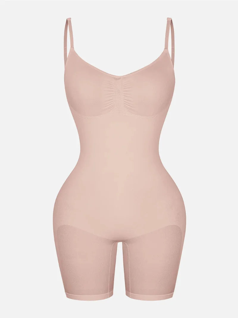 SENSIL® Ultra Soft & Stretchy Material - Mid Thigh Bodysuit