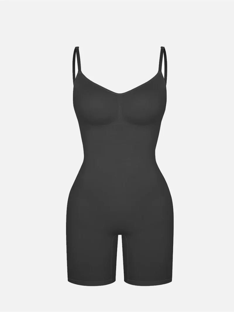SENSIL® Ultra Soft & Stretchy Material - Mid Thigh Bodysuit